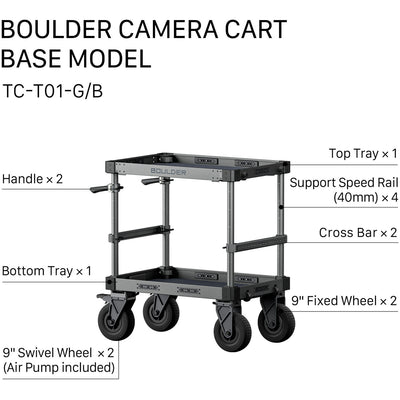 Tilta 36" Boulder Camera Cart (Base Model)