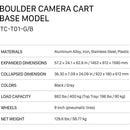 Tilta 36" Boulder Camera Cart (Base Model)