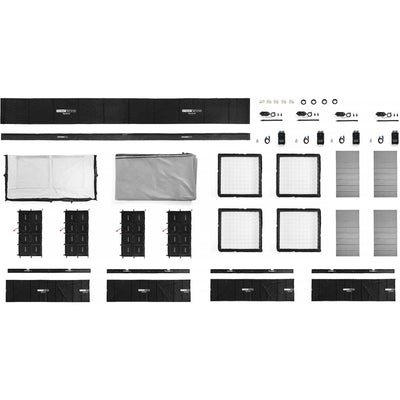 Aputure INFINIMAT LED with Clear Softbox & 1600W Control Box Pack (20 x 20')