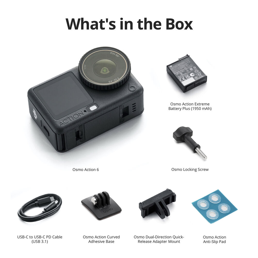 DJI Osmo Action 6 Standard Combo