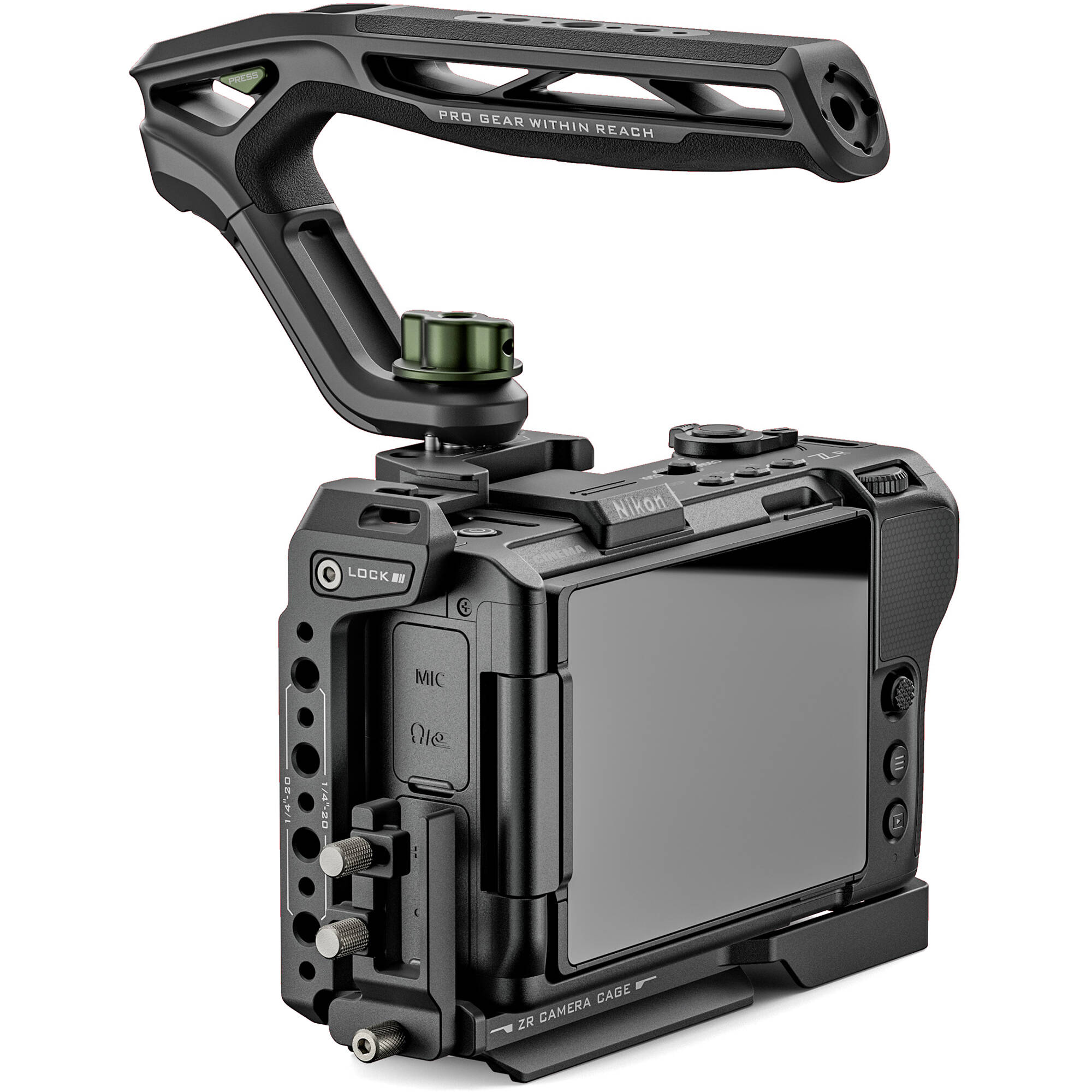 Tilta Camera Cage for Nikon ZR Base Kit (Black)
