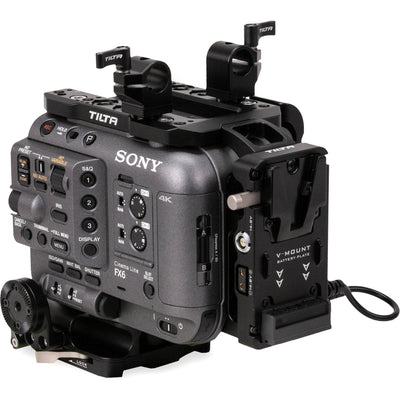 Tilta Tilta Camera Cage for Sony FX6 with V-Mount Battery Plate (Advanced Kit) - Film Gear Canada