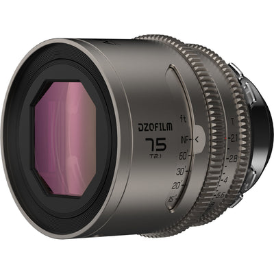 DZOFilm Arcana 75mm Anamorphic Prime Lens (ARRI PL, Titanium)
