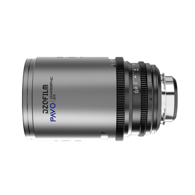 DZOFILM DZOFILM Pavo 2x Anamorphic Prime 180mm Blue Coating (PL&EF mount, feet) - Film Gear Canada