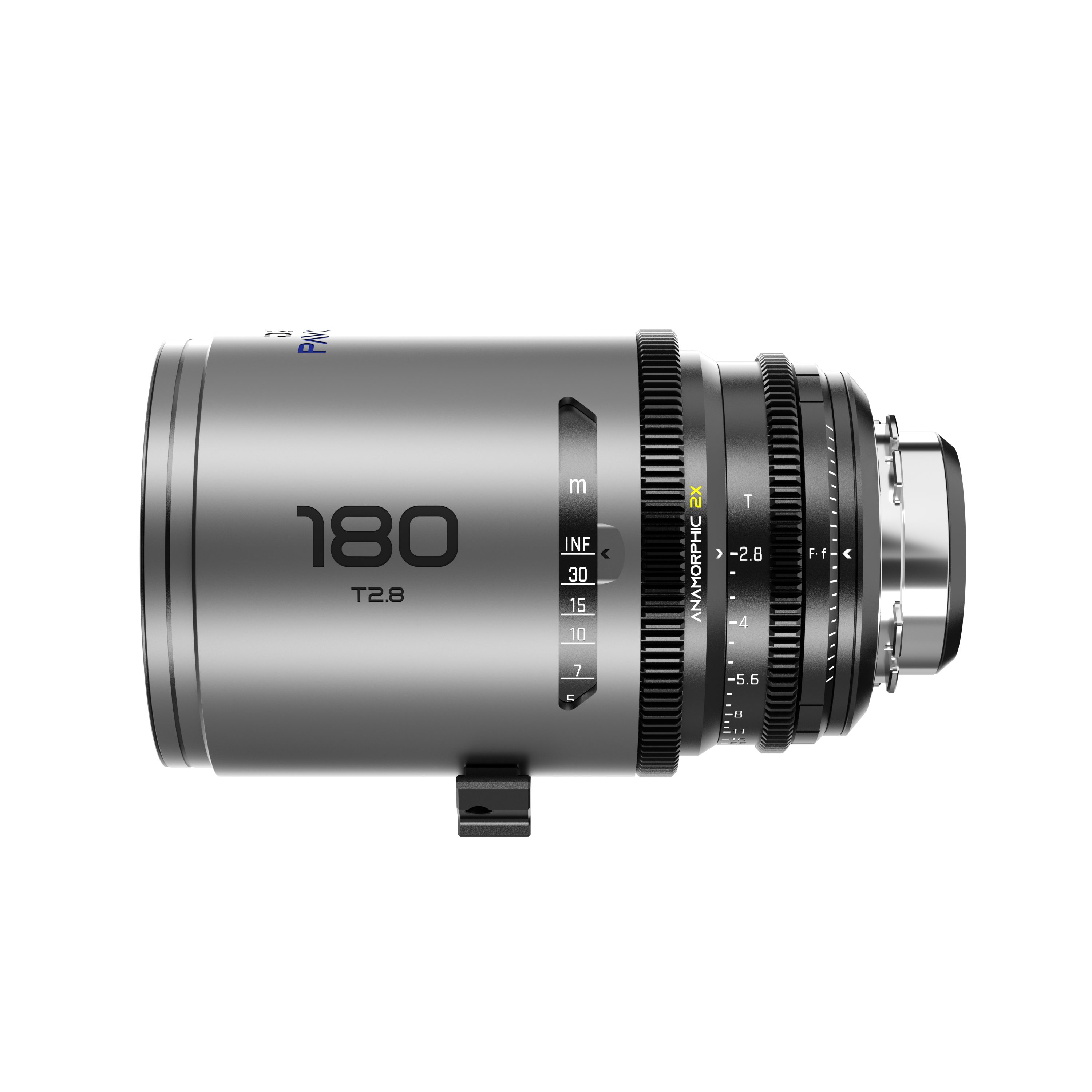 DZOFILM DZOFILM Pavo 2x Anamorphic Prime 180mm Blue Coating (PL&EF mount, feet) - Film Gear Canada