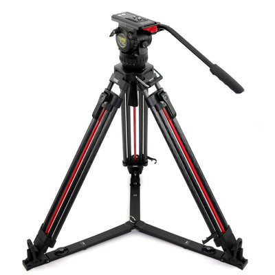 Teris TS-H7CF-Q Fluid Head Tripod System 75mm 7KG/15.5lb payload