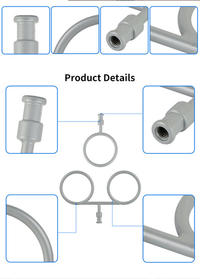 Selens Camera Cart Cup Holder - Double Ring (SCF2-CH76D)