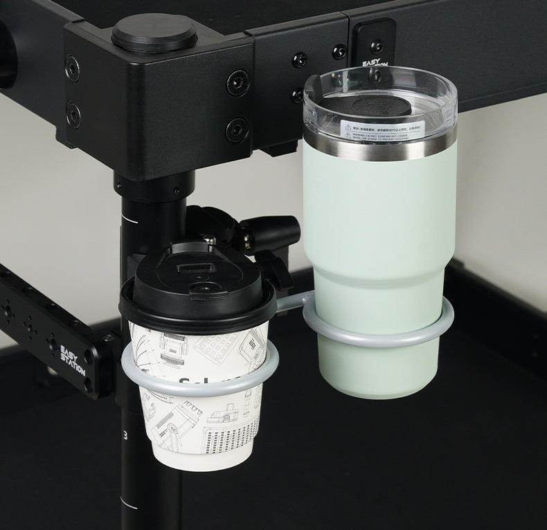 Selens Camera Cart Cup Holder - Double Ring (SCF2-CH76D)
