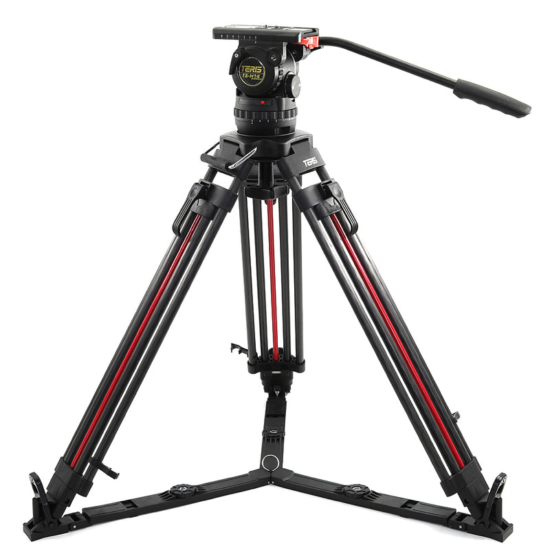 Teris TS-H14CF-Q Fluid Head Tripod System 14KG payload