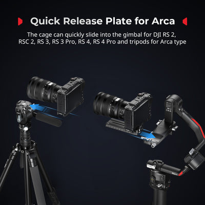 SmallRig Advance Cage Kit for Nikon ZR with Top and Side Handles 5468