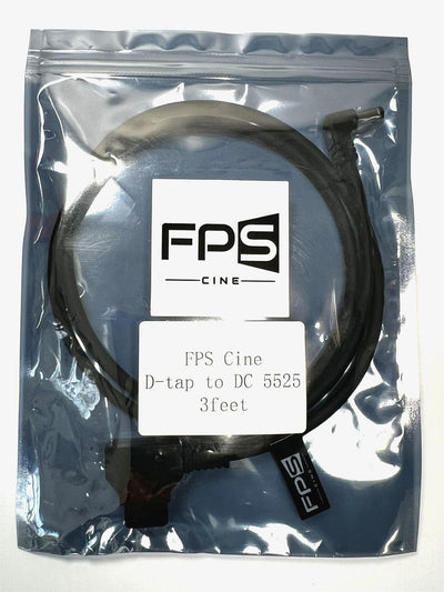 FPS D-Tap to DC Right Angle Cable 5.5x2.5mm 3ft (5525)