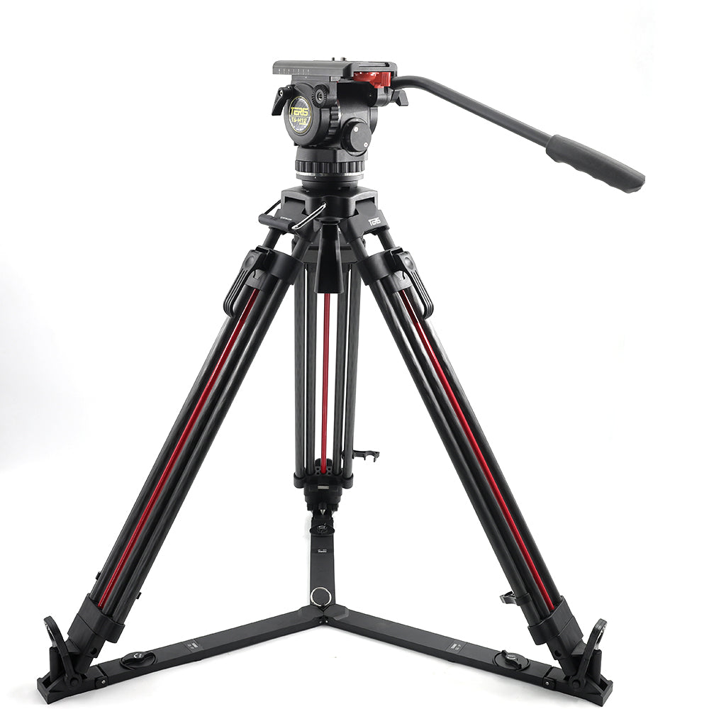 Teris TS-H12CF-Q Fluid Head Tripod System 75mm 12KG/26.5lb payload