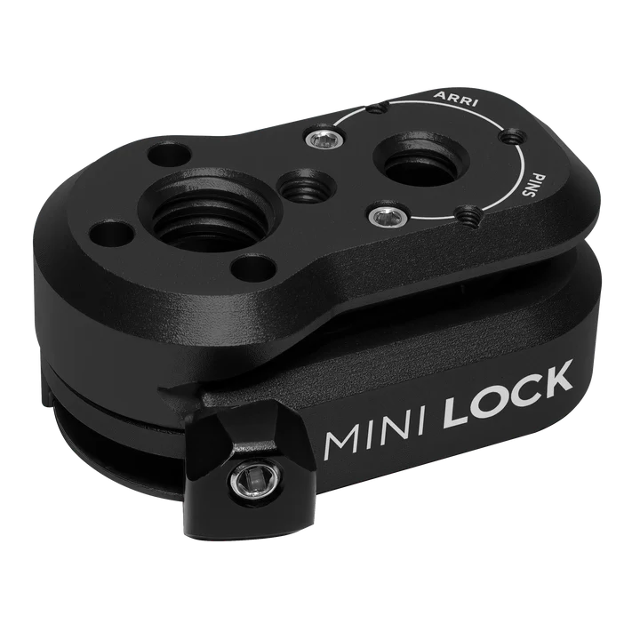Kondor Blue Mini Lock Quick Release Plates for Professional Camera Workflows (Raven Black)