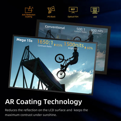 Osee Mega 15S Camera Field Monitor 15.4'' 1500 nits Color Self-Calibration