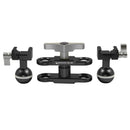 Kondor Blue Cine Magic Arm with NATO Clamps (Raven Black)