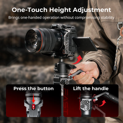 SmallRig Carbon Fiber Monopod with Ball Head for Photography 5564