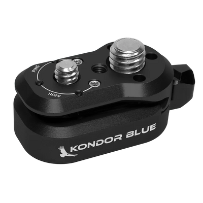 Kondor Blue Kondor Blue Mini Lock Quick Release Plates for Professional Camera Workflows (Raven Black) - Film Gear Canada