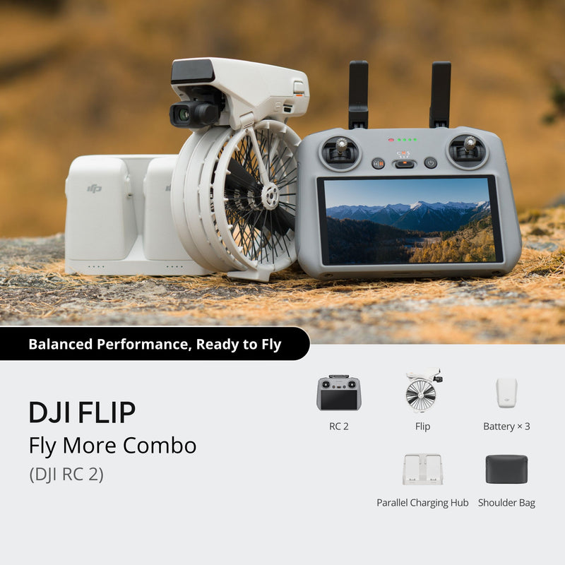 DJI Flip Fly More Combo with RC2 Remote