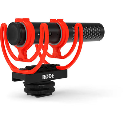 RODE VideoMic GO II Ultracompact Analog/USB Camera-Mount Shotgun Microphone
