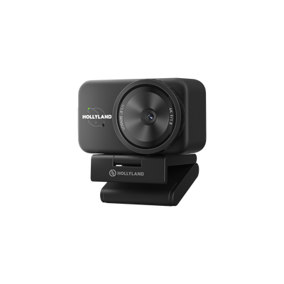 Hollyland Lyra 4K AI webcam with included accessories