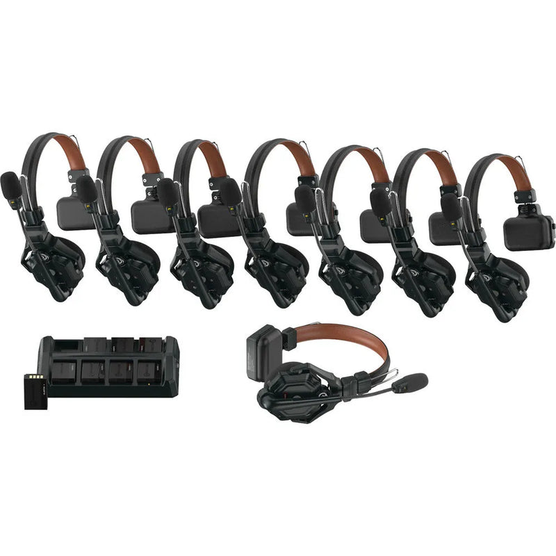 Hollyland Solidcom C1 Pro-8S Pro Full Duplex Wireless Intercom System with 8 Headsets no Hub