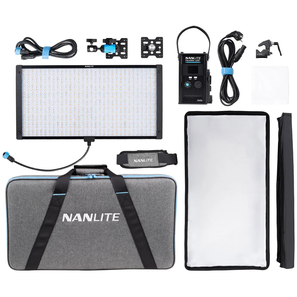 Nanlite PavoSlim 120C LED RGBWW Panel Light | Filmgear Canada