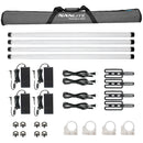 Nanlite Pavotube II 30XR Tube Light (4ft) - 4 Light Kit