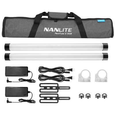 Nanlite Pavotube II 15XR Tube Light (2ft) - 2 Light Kit