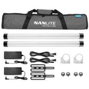 Nanlite Pavotube II 15XR Tube Light (2ft) - 2 Light Kit