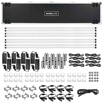 Nanlite PavoTube II 60XR LED Tube Light (8ft) - 8 Light Kit