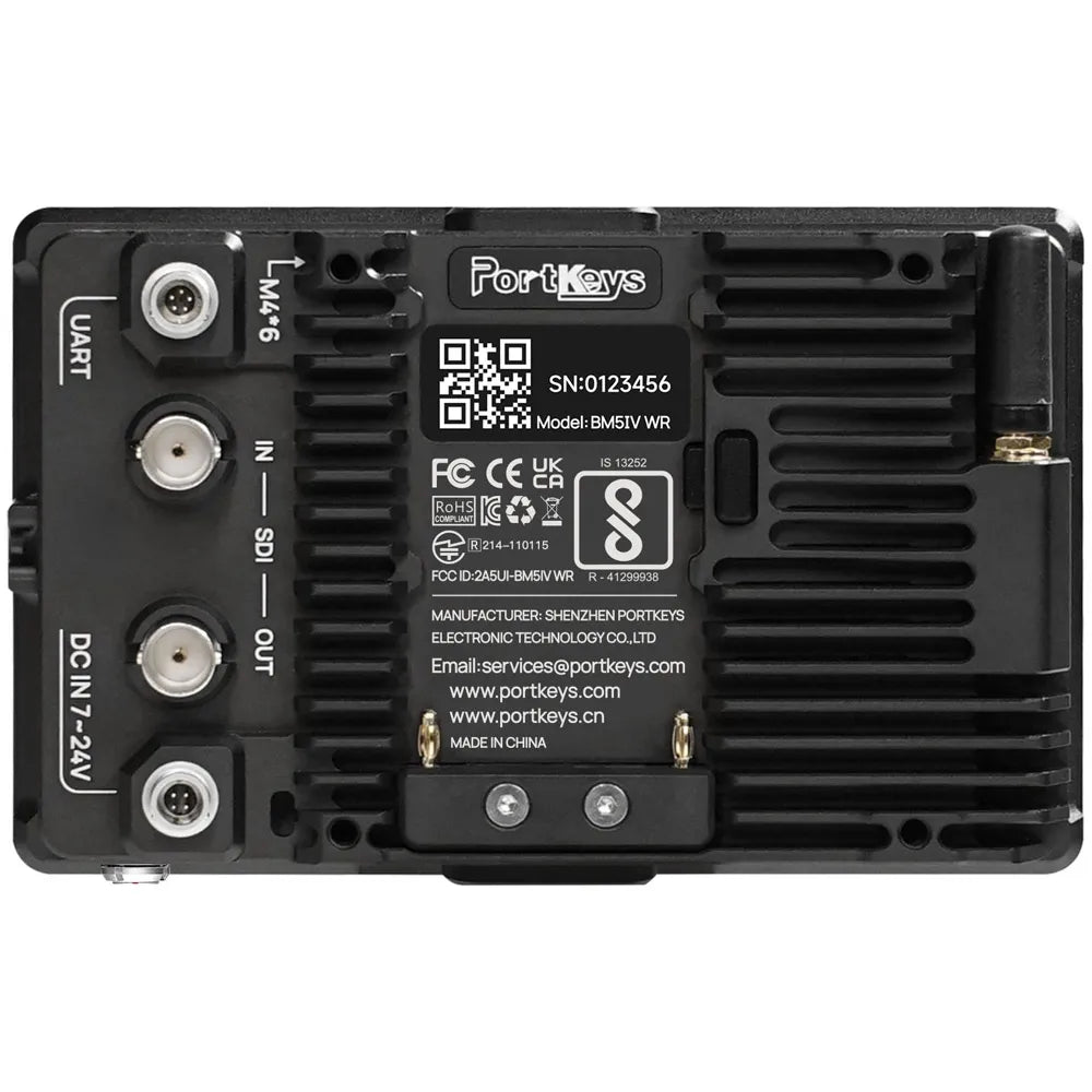 PortKeys BM5 IV WR 5.5" 4K60P HDMI Touchscreen Monitor with Cinenorm Operating System