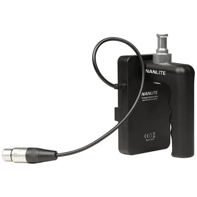 Nanlite V-Mount Battery Grip with 4-Pin XLR Connector