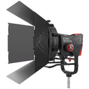 Aputure Storm 1200x Cine Kit with Skid Support, Fresnel and Barndoors