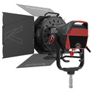 Aputure Storm 1200x Cine Kit with Skid Support, Fresnel and Barndoors