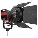 Aputure Storm 1200x Cine Kit with Skid Support, Fresnel and Barndoors