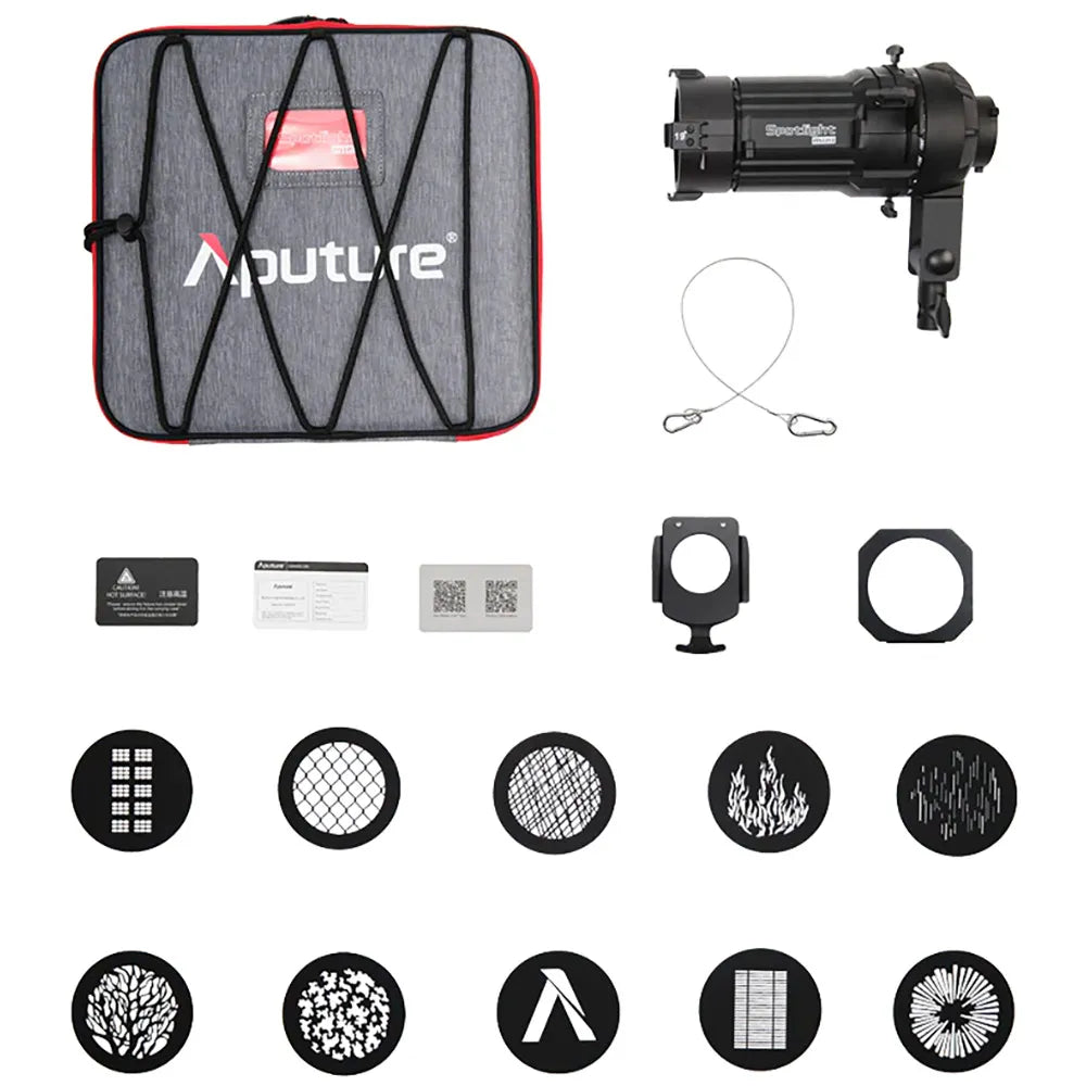 Aputure Spotlight Mini 19 Deg Lens Kit for STORM 80c