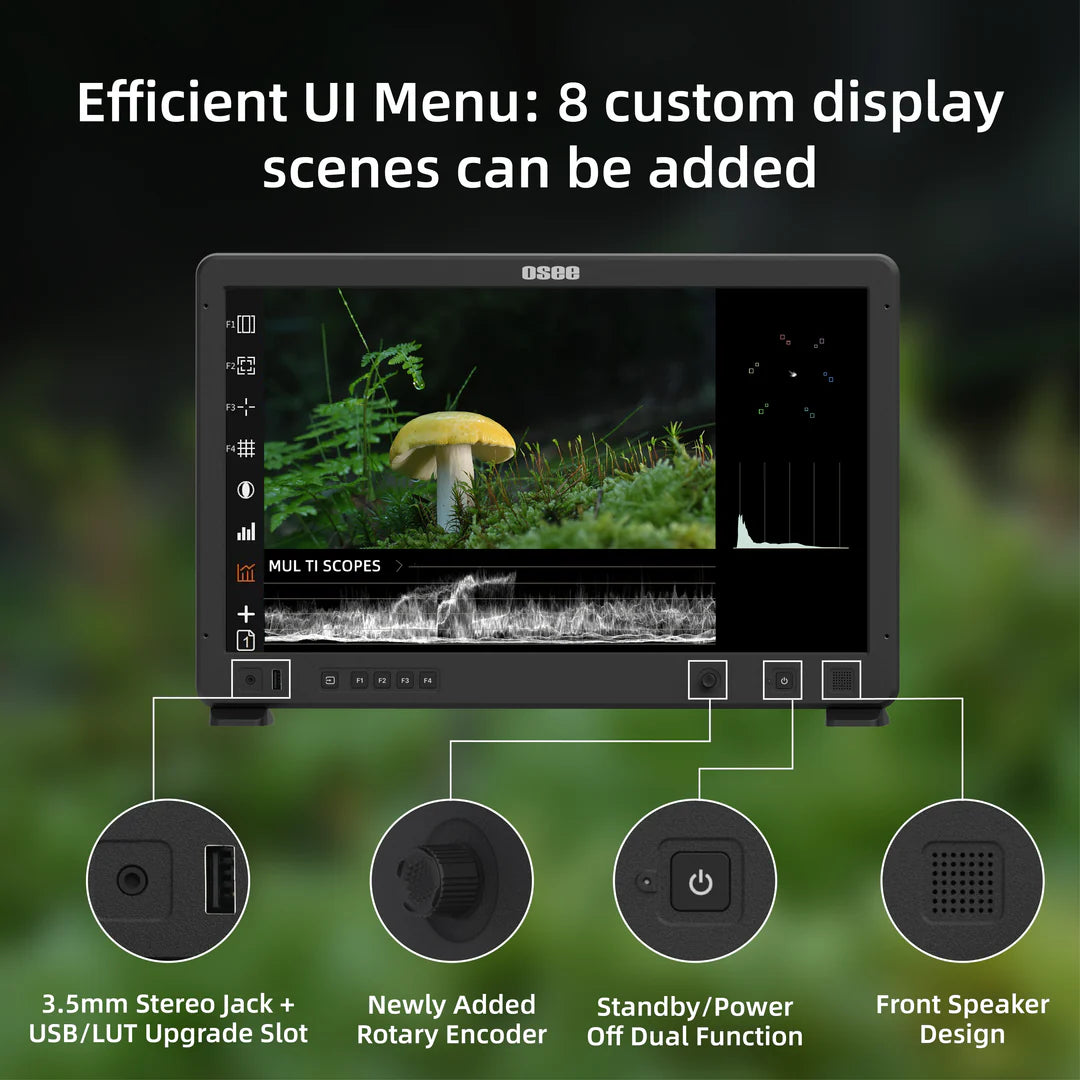 Osee Mega 22S Production Monitor 21.5'' 1500 nits Color Self-Calibration