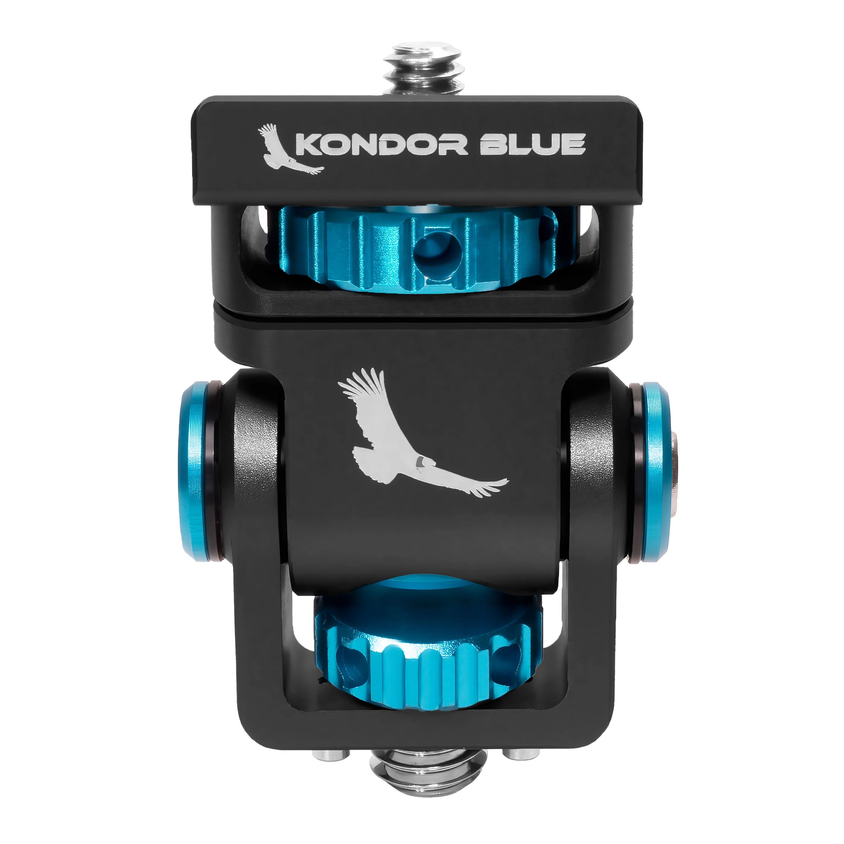Kondor Blue Kondor Blue Swivel Tilt Monitor Mount with Arri Pin (Pan/Tilt) (Raven Black) - Film Gear Canada