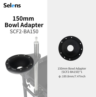 Selens 150mm Bowl Adapter || SCF2-BA150