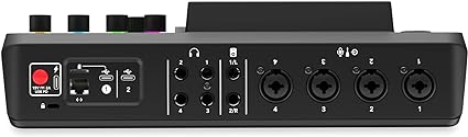 RØDE RØDECaster Pro II All-in-One Production Solution for Podcasting, Streaming, Music Production and Content Creation, Black