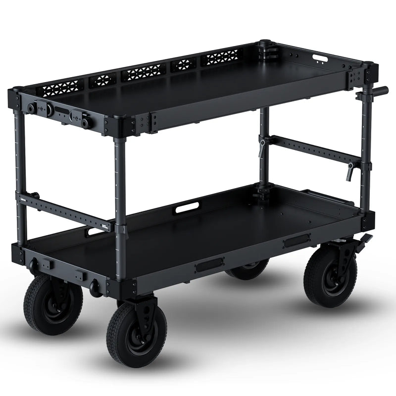 Selens Foldable Video Production Camera Cart Workstation with Wheels 55" SCF2-CW55