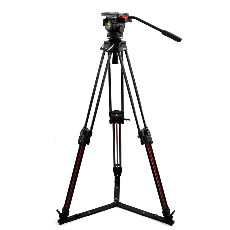 Teris TS-H12CF-Q Fluid Head Tripod System 12KG payload