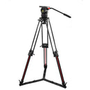 Teris TS-H14CF-Q Fluid Head Tripod System 100mm 14KG/31lb payload