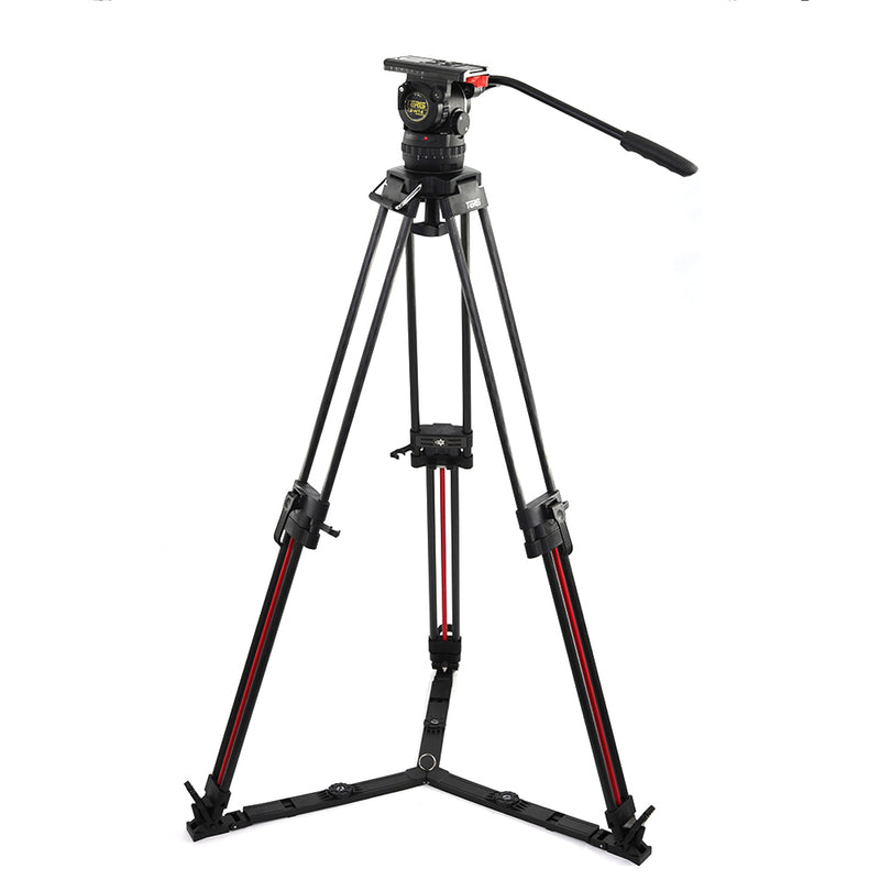 Teris TS-H14CF-Q Fluid Head Tripod System 14KG payload