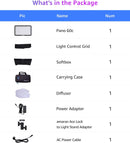 Amaran Pano 60c Kit (Charcoal)