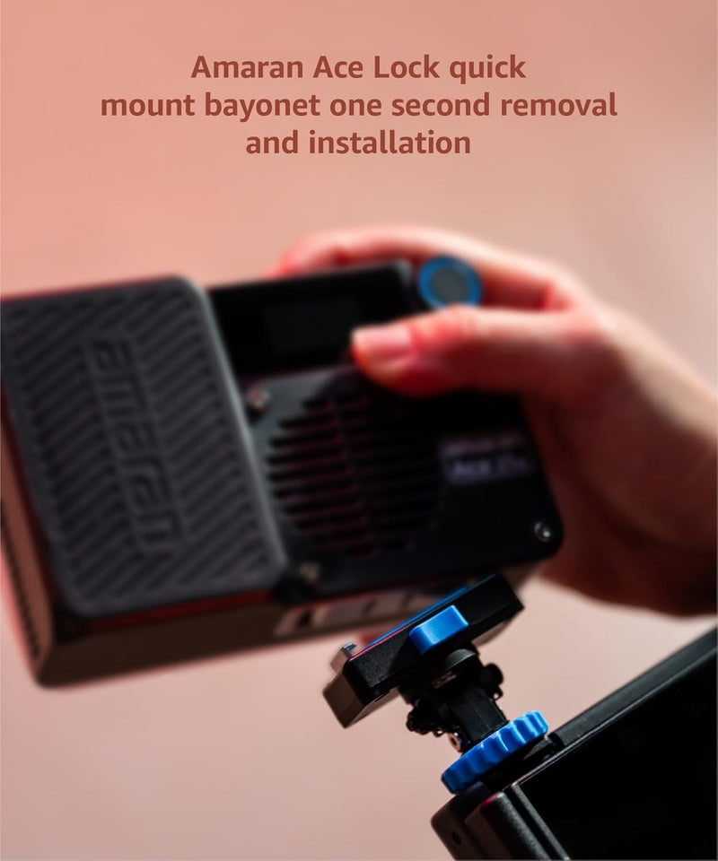 Amaran Ace 25x Bi-Color LED Light Panel w/ Free Amaran Go