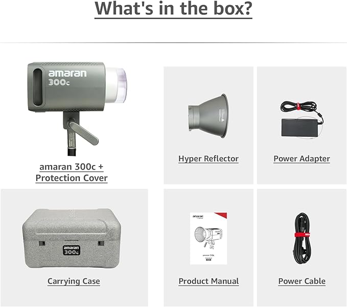 Amaran 300c RGB LED Monolight