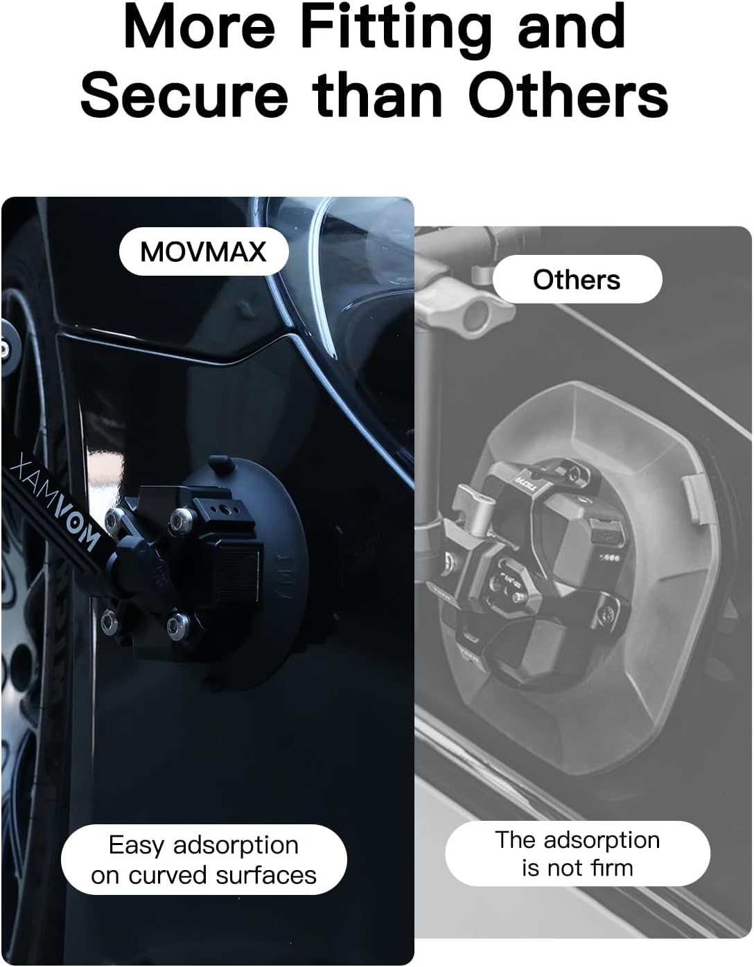 Movmax Blade Arm for DJI Pocket 3 with Electric Suction Cup