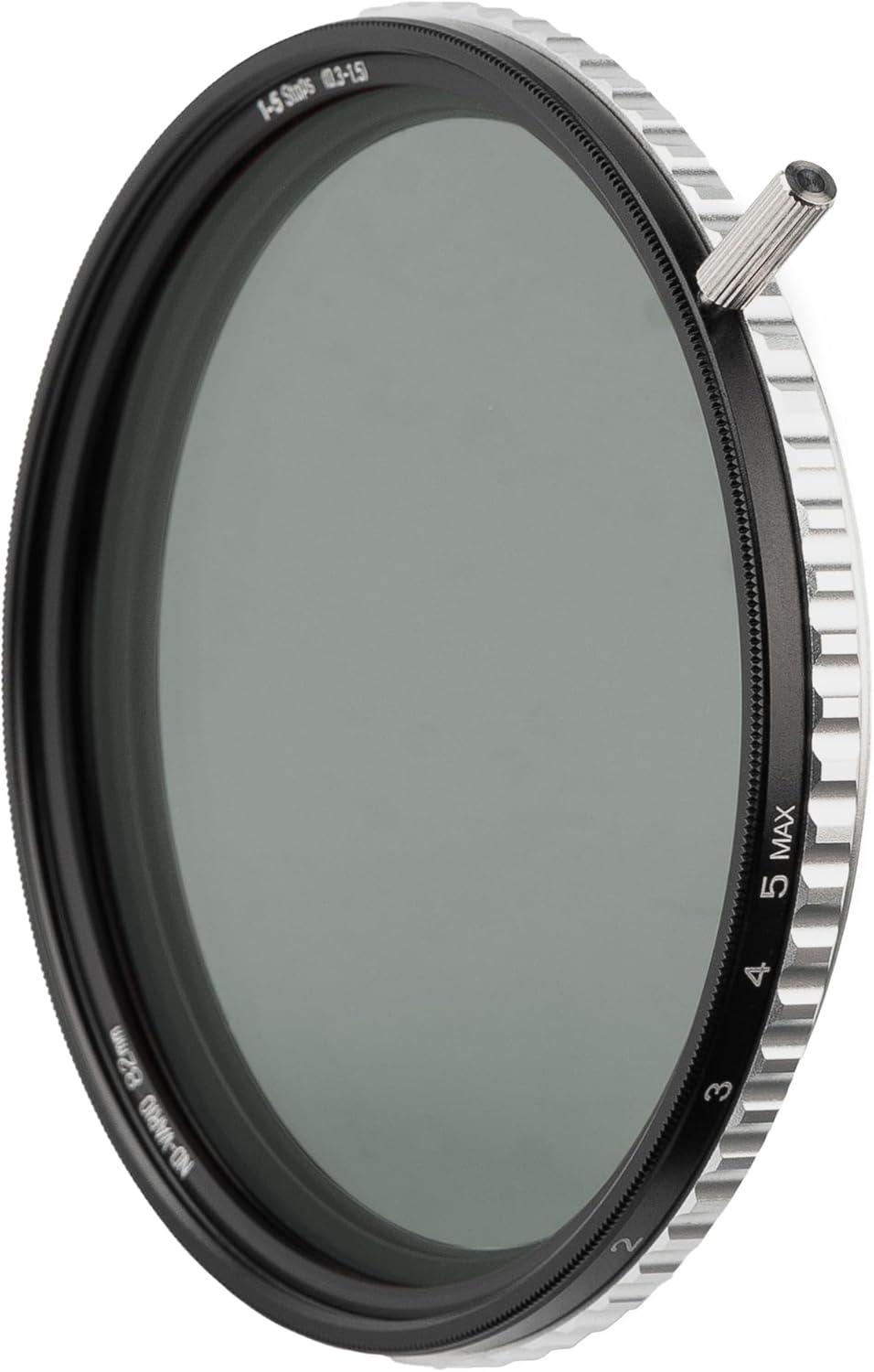 NiSi True Color Variable ND Filter VND 1-5 Stops (ND2-ND32) Variable Neutral Density Lens Filter, Optical Glass with Multi Nano Coatings