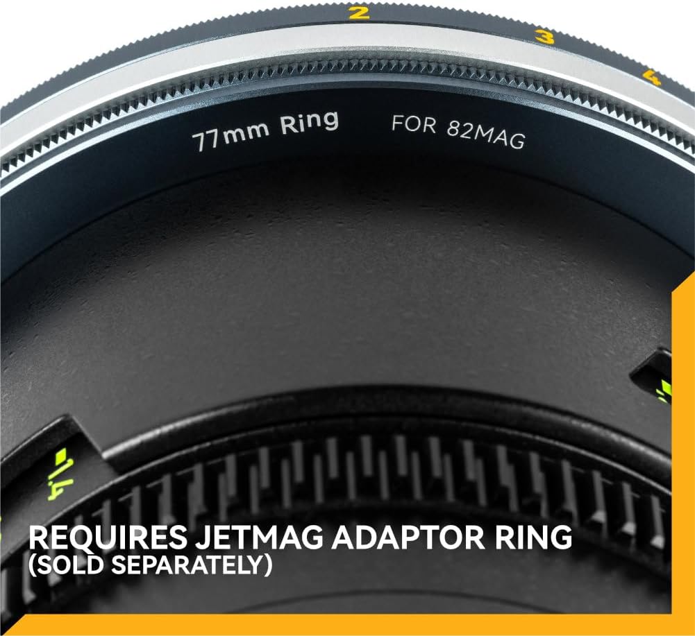 NiSi JetMag Pro 1-5 Stops True Color Variable ND 82MAG Magnetic Filter (JetMag Adaptor Required)